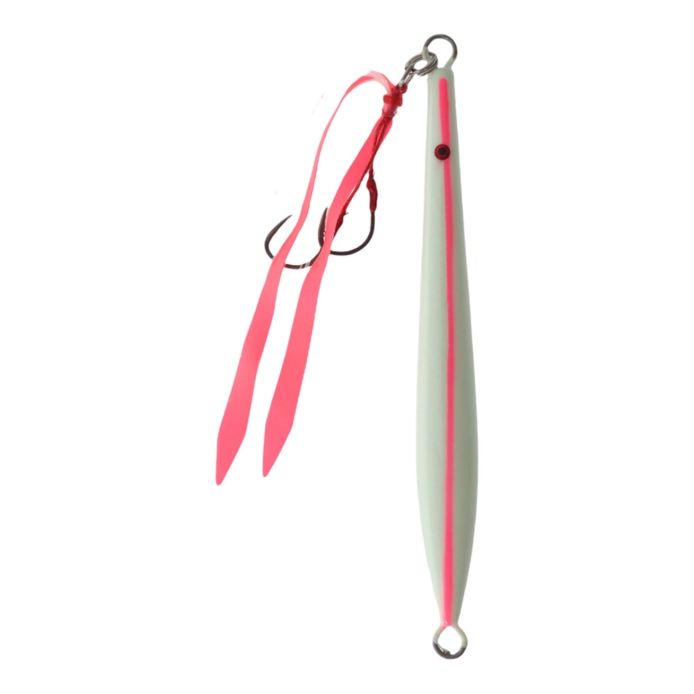Ocean Angler Fish Fingers Jig 140g Pink Lumo