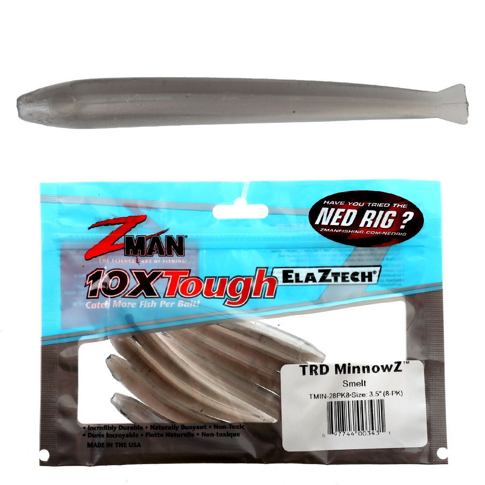 Z-Man TRD MinnowZ Micro Soft Bait 8.89cm