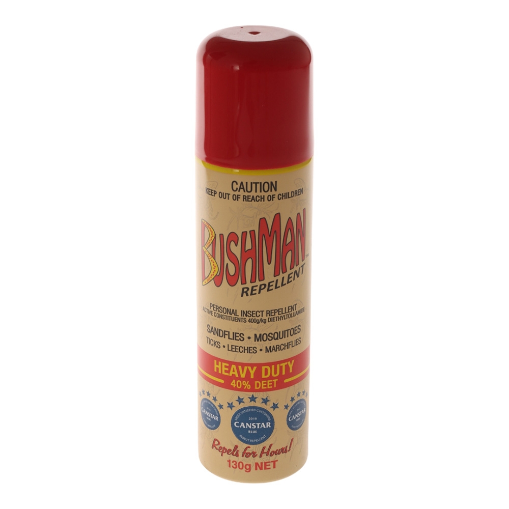 Bushman Ultra HD Insect Repellent Aerosol Spray 130g