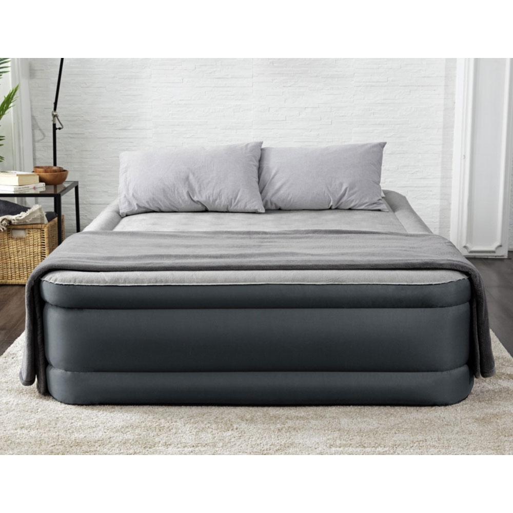 Bestway Fortech Snuggable Top Queen Airbed with Built-In AC Pump