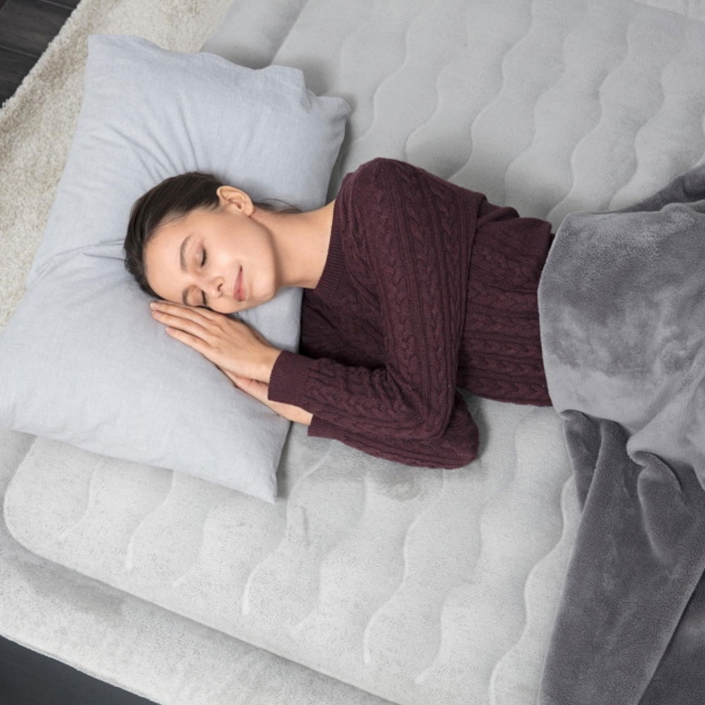 Bestway Fortech Snuggable Top Queen Airbed with Built-In AC Pump