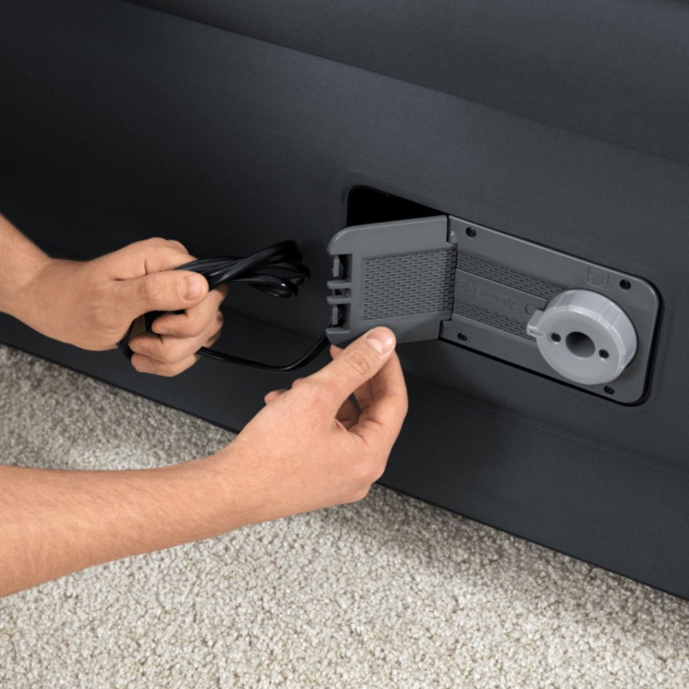 Bestway Fortech Snuggable Top Queen Airbed with Built-In AC Pump