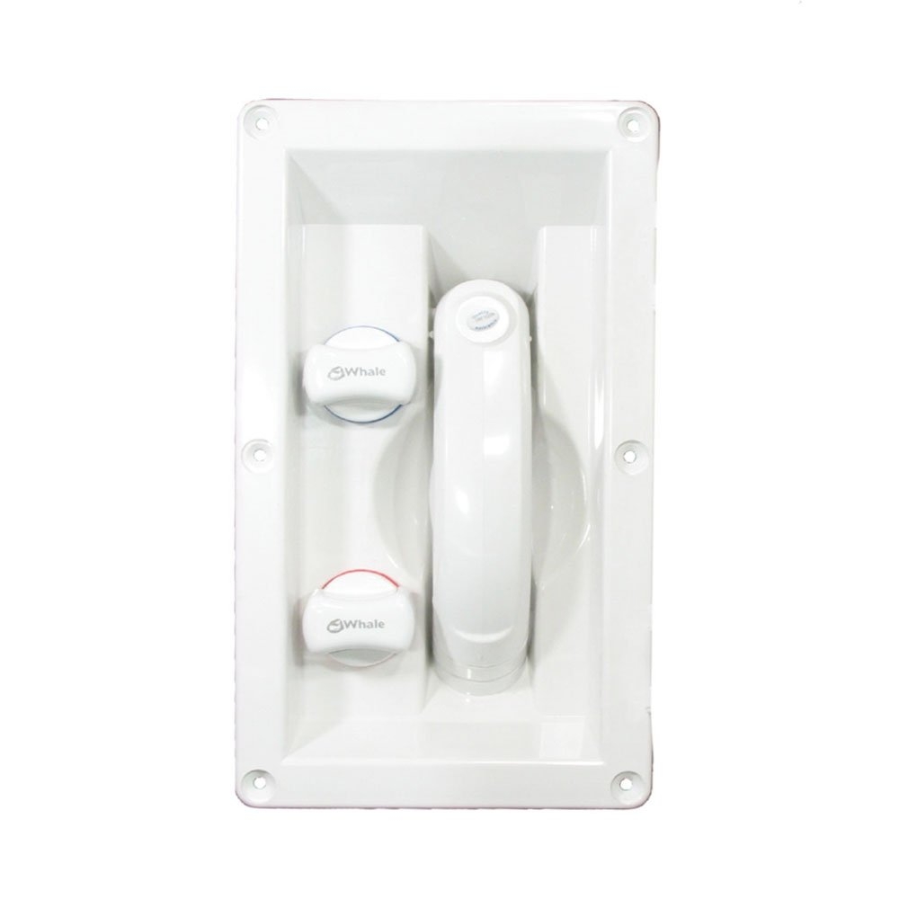 Whale Swim-N-Rinse Shower Mixer with Cover and Lock