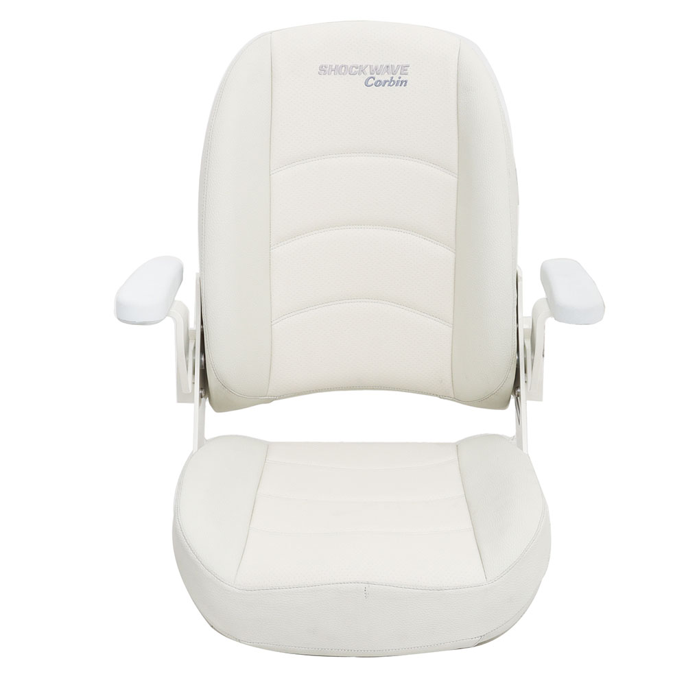 Shockwave Corbin 2 Boat Seat White