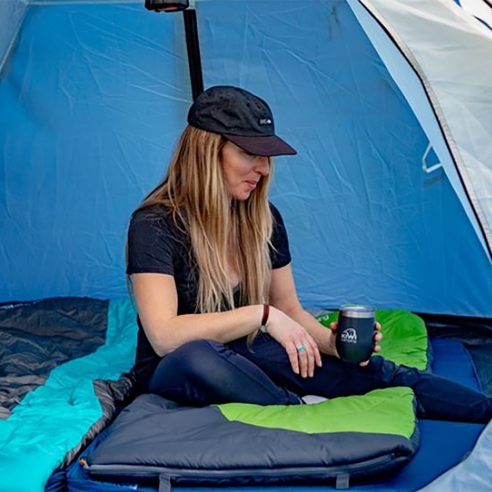 Kiwi Camping Mamaku Trek 0C Sleeping Bag Green