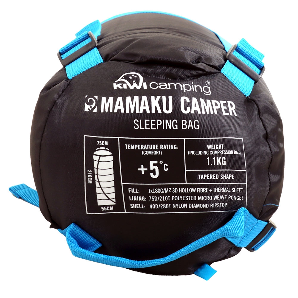 Kiwi Camping Mamaku Camper 5C Sleeping Bag