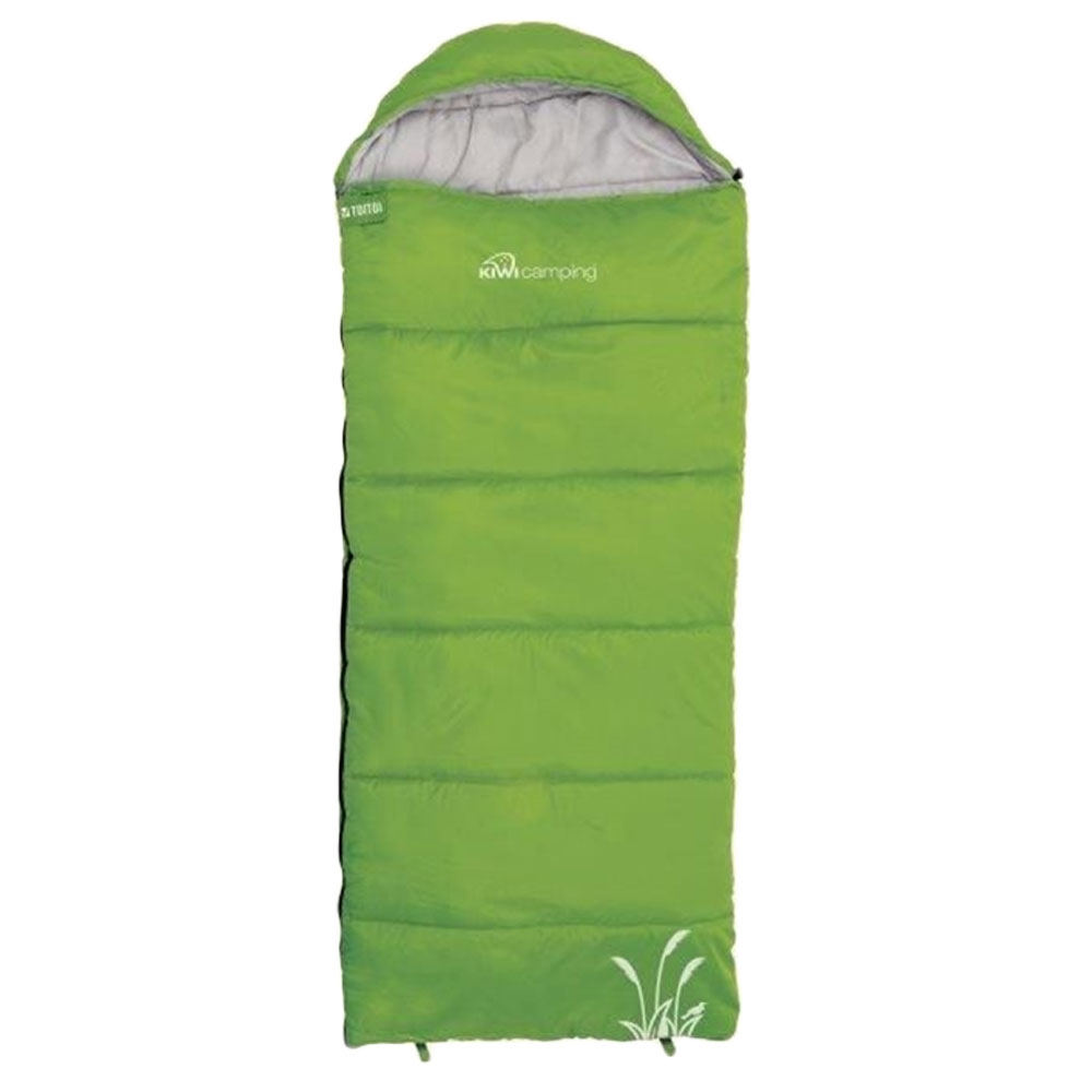 Kiwi Camping Toi Toi Kids 5C Sleeping Bag Green