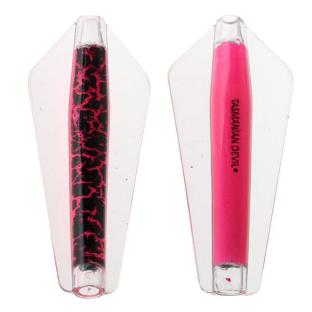 Tasmanian Devil Big Devil Trout Lure 75mm 26g Bleeding Flamingo