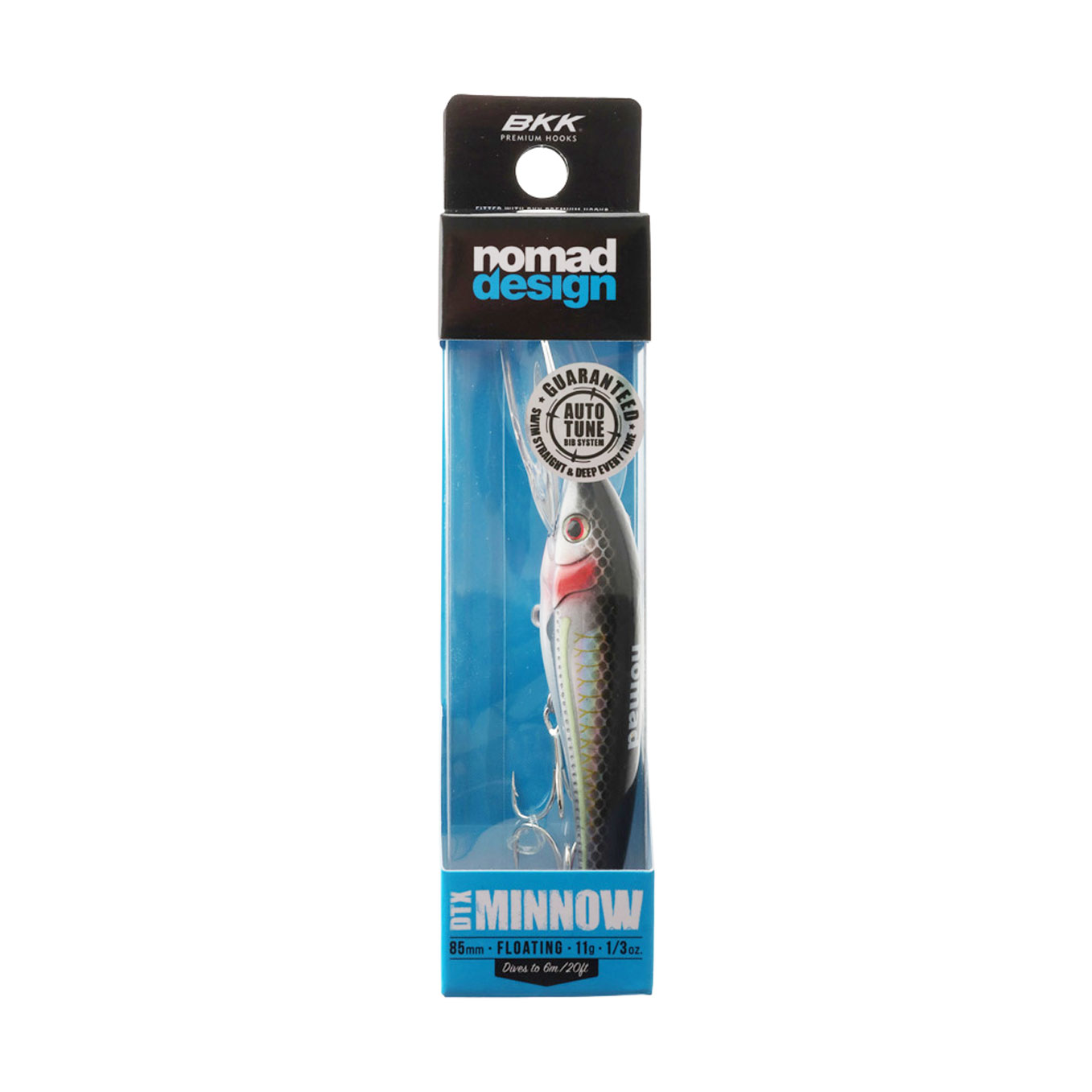 Nomad Design DTX Minnow Floating Bibbed Lure 85mm 11g Bleeding Mullet