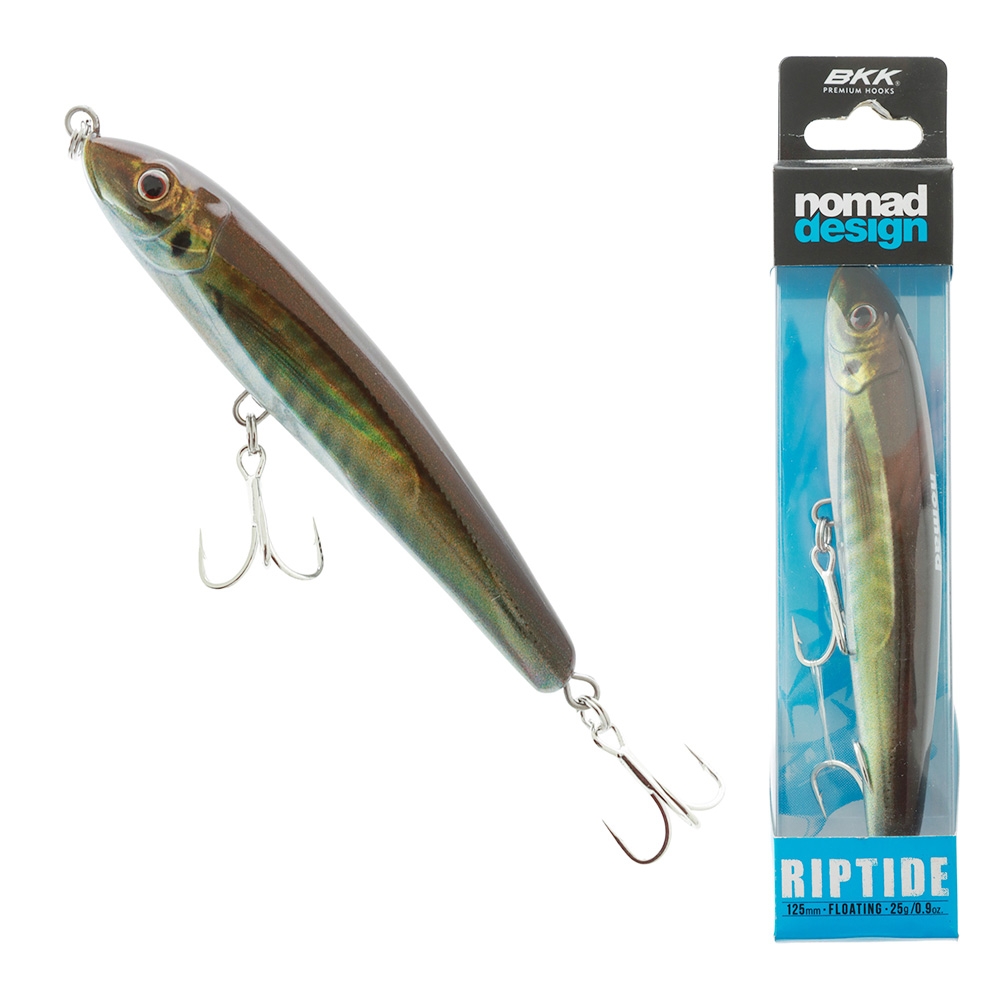 Nomad Design Riptide Floating Stickbait 125mm Jack Mackerel