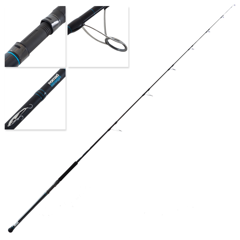 Nomad Design Spinning Stickbait Rod 7ft 8in PE4-6 2pc