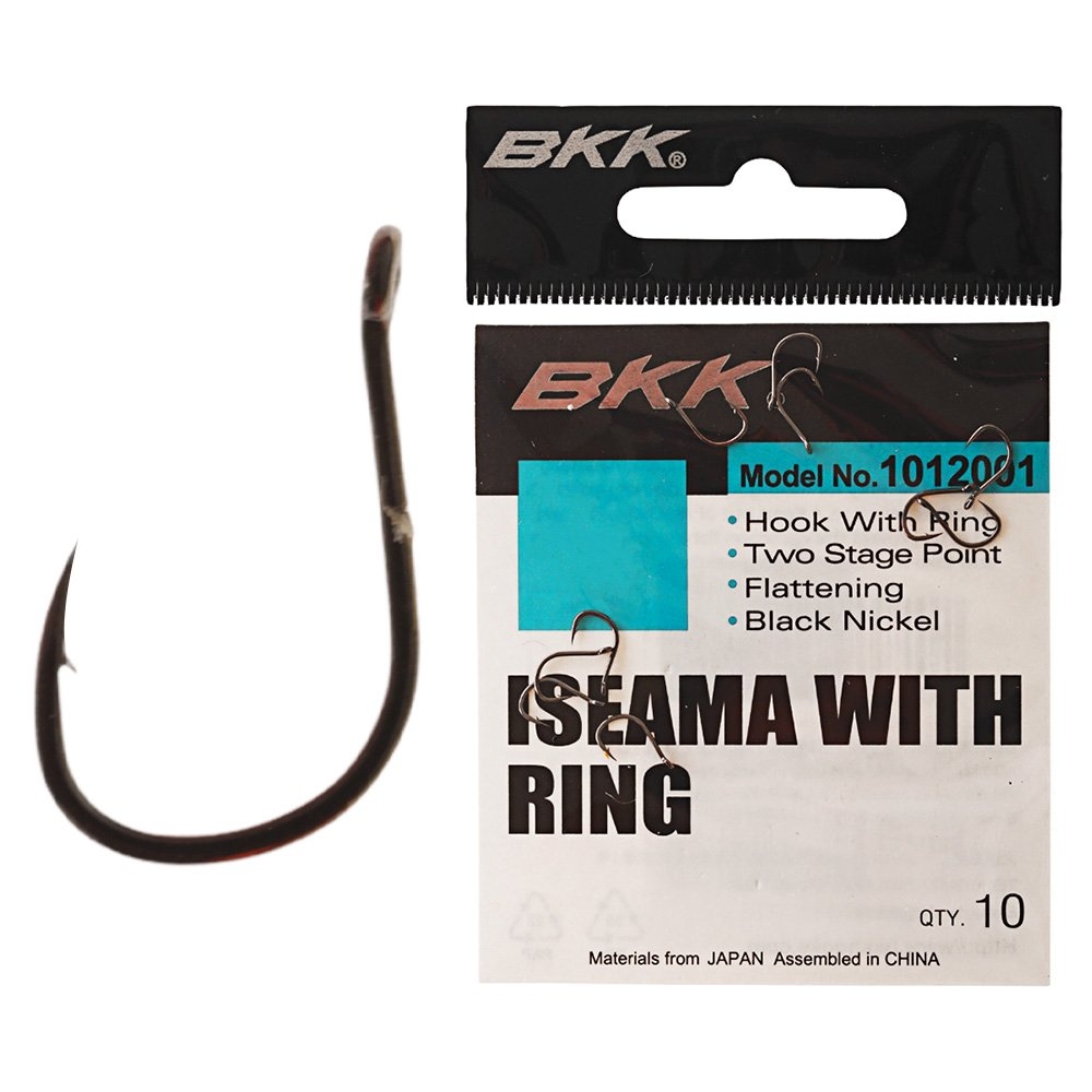BKK Iseama with Ring Canal Bait Hooks Qty 10 #6