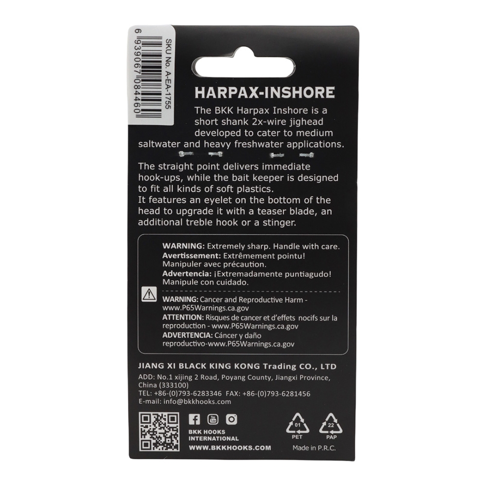 BKK Harpax Inshore Jig Heads