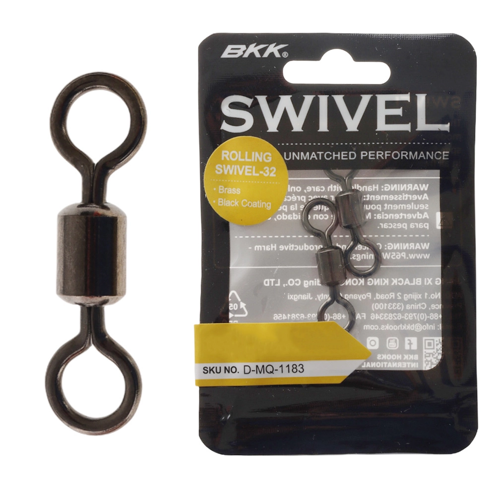 BKK Rolling Swivels #10 Qty 10 BKK Rolling Swivels #10 Qty 10
