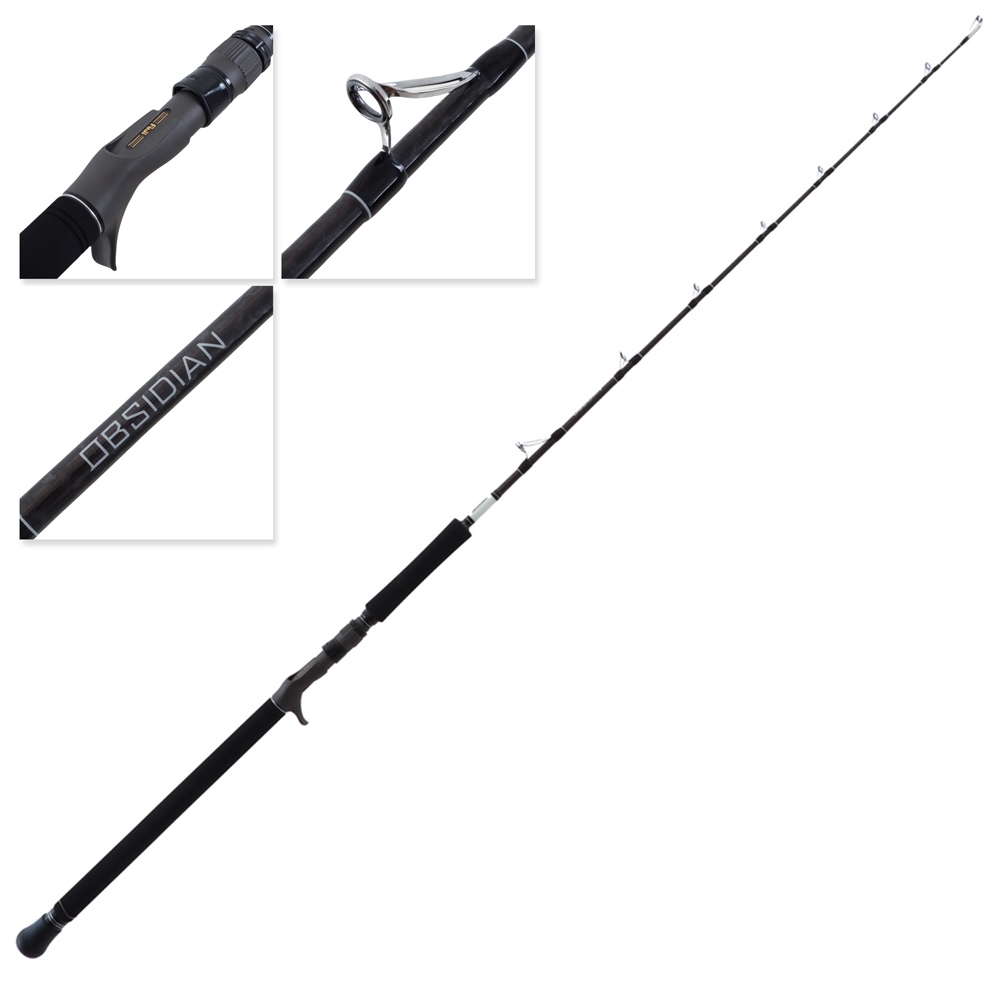 Accurate Obsidian Heavy Overhead Jigging Rod 5ft 2in PE 4-8 1pc
