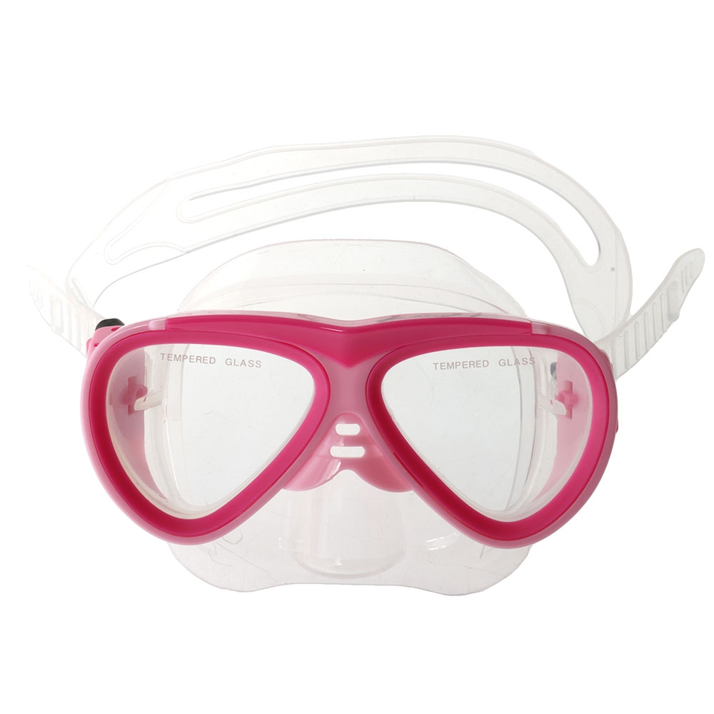 Aropec Kids Silicone Dive Mask and Snorkel Set Pink