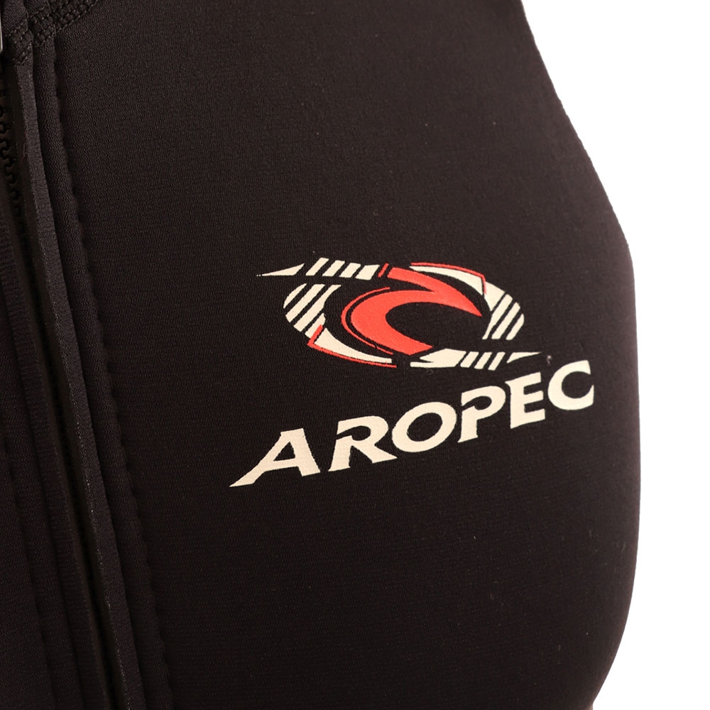 Aropec NeoSkin Neoprene Hooded Dive Vest with Zipper 2.5mm