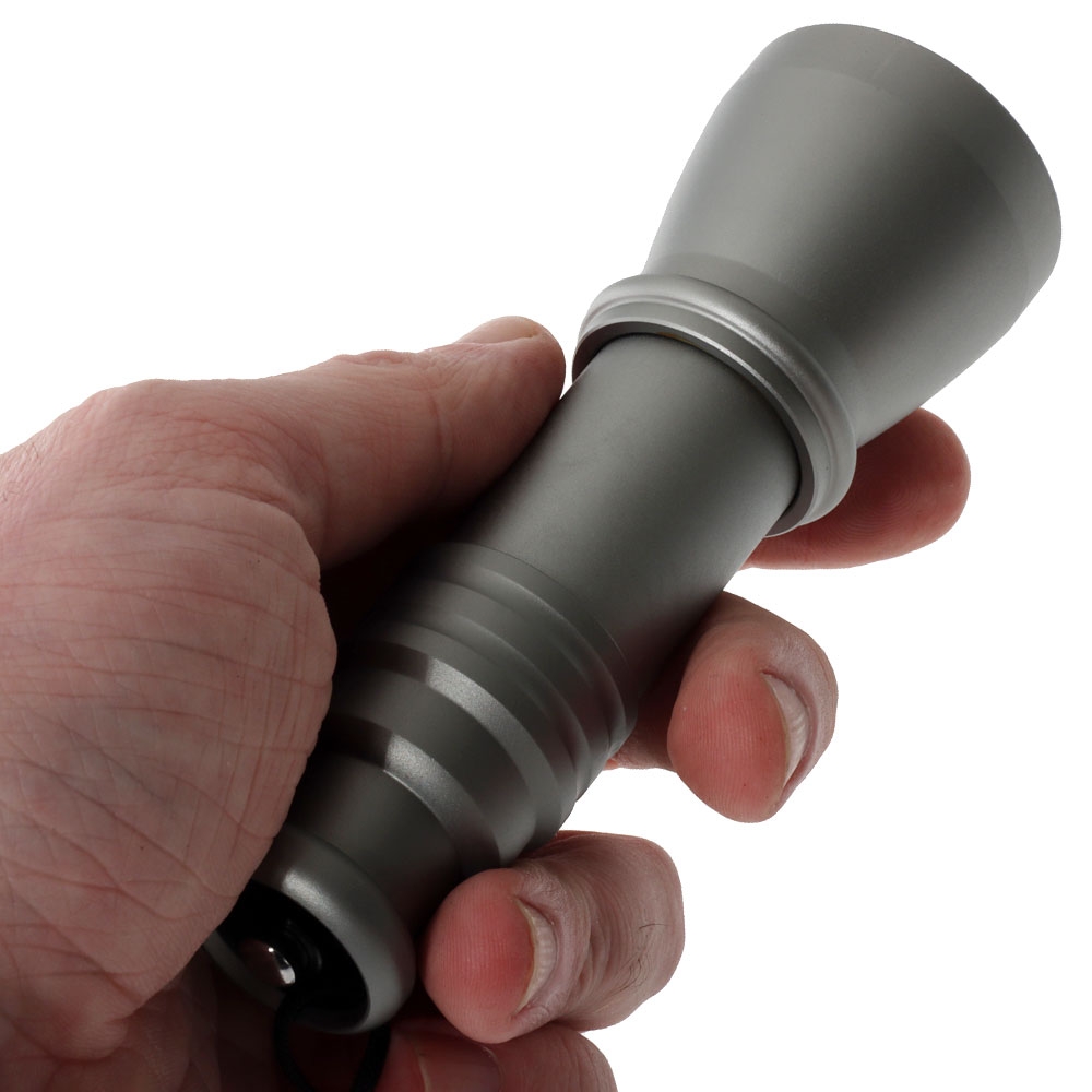 Aropec Pro Aluminium LED Dive Torch 160lm - Waterproof to 80m