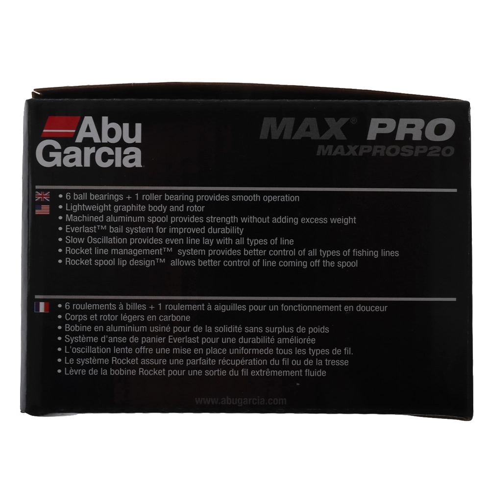 Abu Garcia Max Pro SP20 Spinning Reel Abu Garcia Max Pro SP20 Spinning Reel