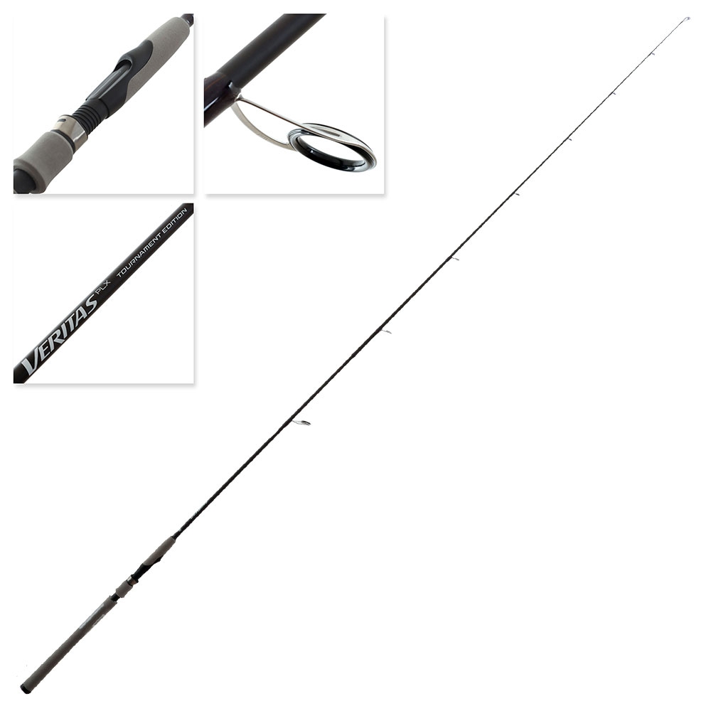 Abu Garcia Veritas Tournament Spinning Soft Bait Rod 7ft 4in 3-5kg 2pc