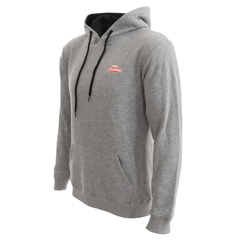 Berkley Mens Hoodie Grey Marle Small