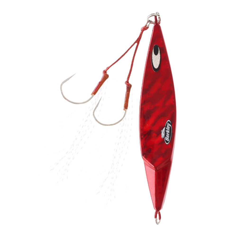 Berkley Skid Slow Pitch Jig 40g Zebra Red