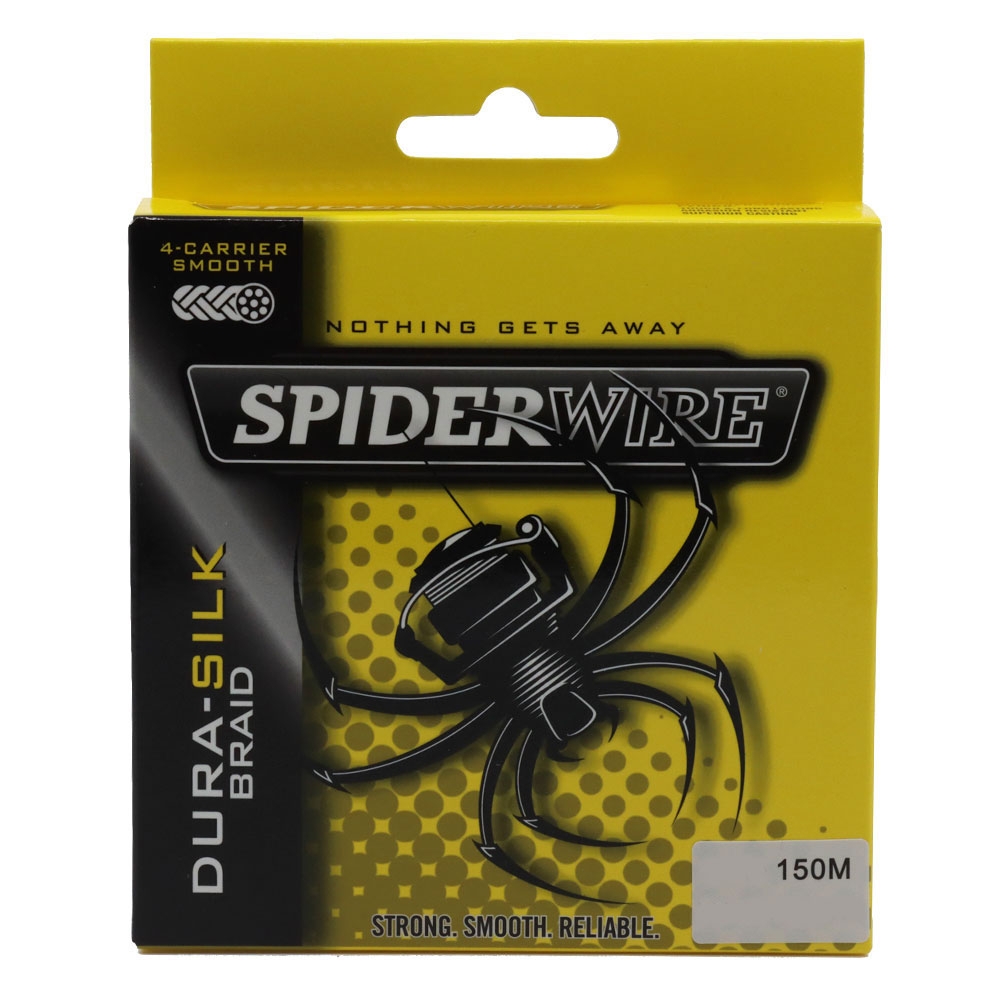 Spiderwire Dura-Silk Braid Hi Vis Yellow Superline 150m