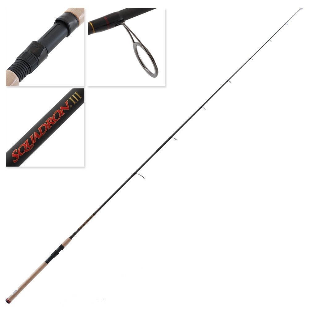 Shimano Nexave C3000HG Squadron Soft Bait Spinning Combo incl Line 7ft 2in 10-30lb 2pc