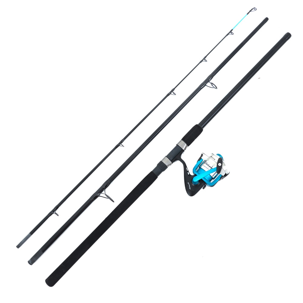 Shakespeare Catch More Fish Spinning Beach / Surfcasting Package 10ft 8-12kg 3pc