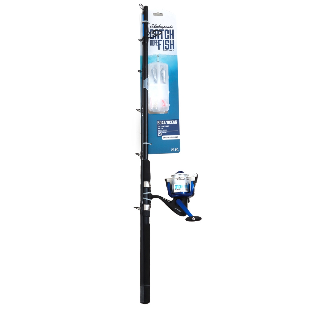 Shakespeare Catch More Fish Spinning Boat Package 6ft 7-12kg 2pc