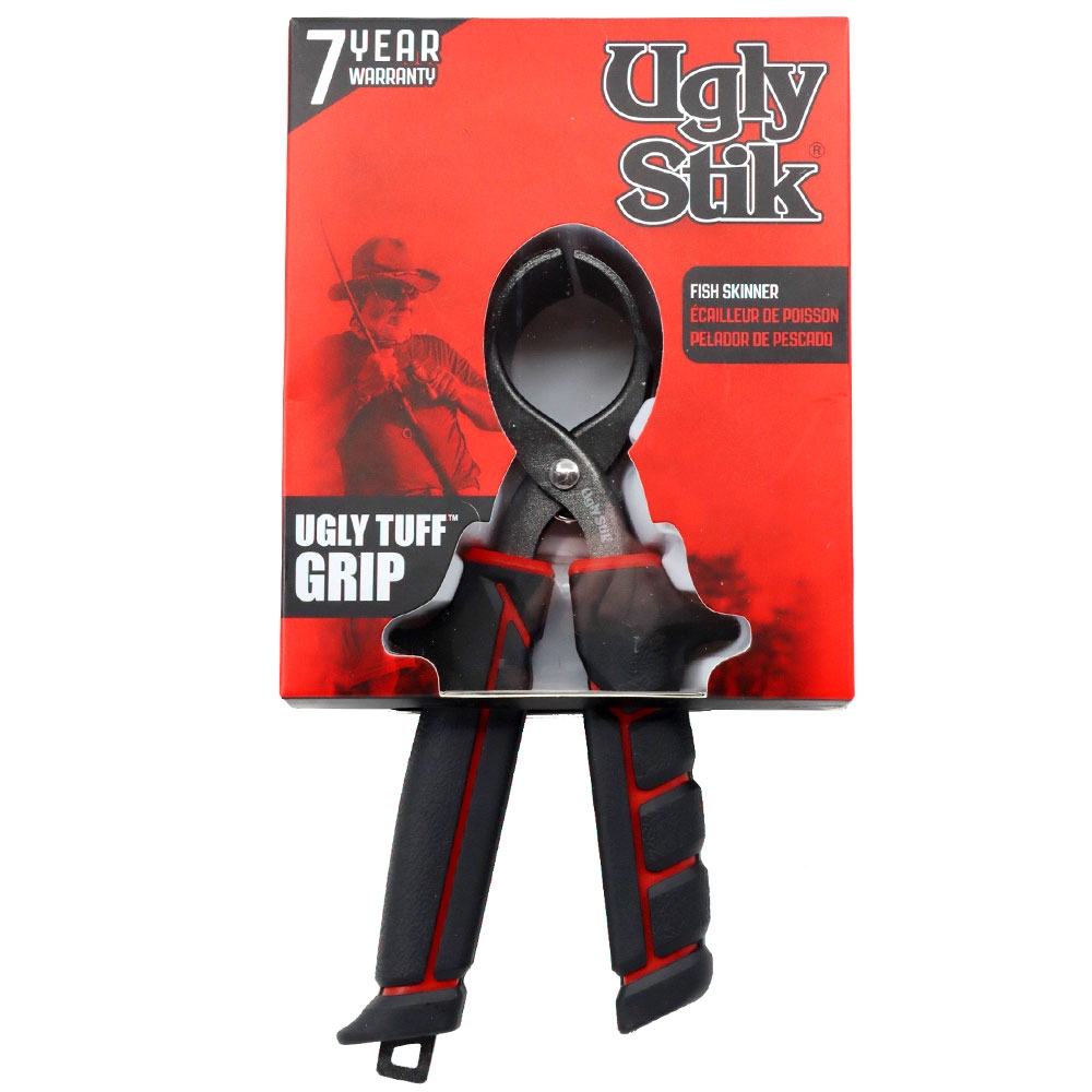 Ugly Stik Fish Filleting Skinning Tool with Stainless Jaws