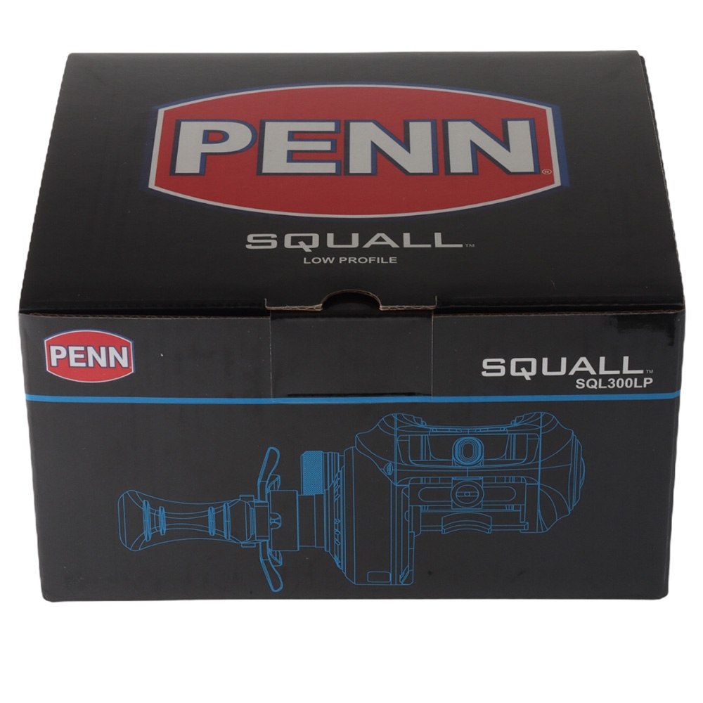 PENN Squall 300 Low Profile Baitcaster Reel