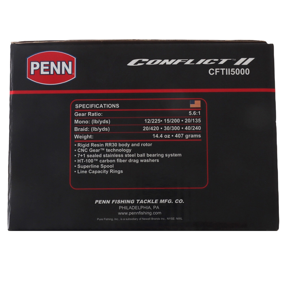 PENN Conflict II 5000 Spinning Reel