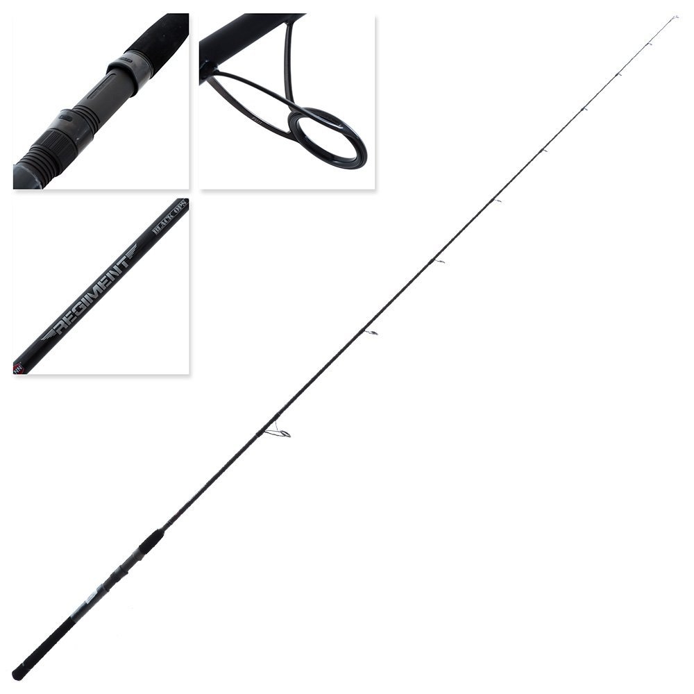 PENN Battle 4000 Regiment Black Ops Soft Bait Combo 7ft 6in 10kg 2pc