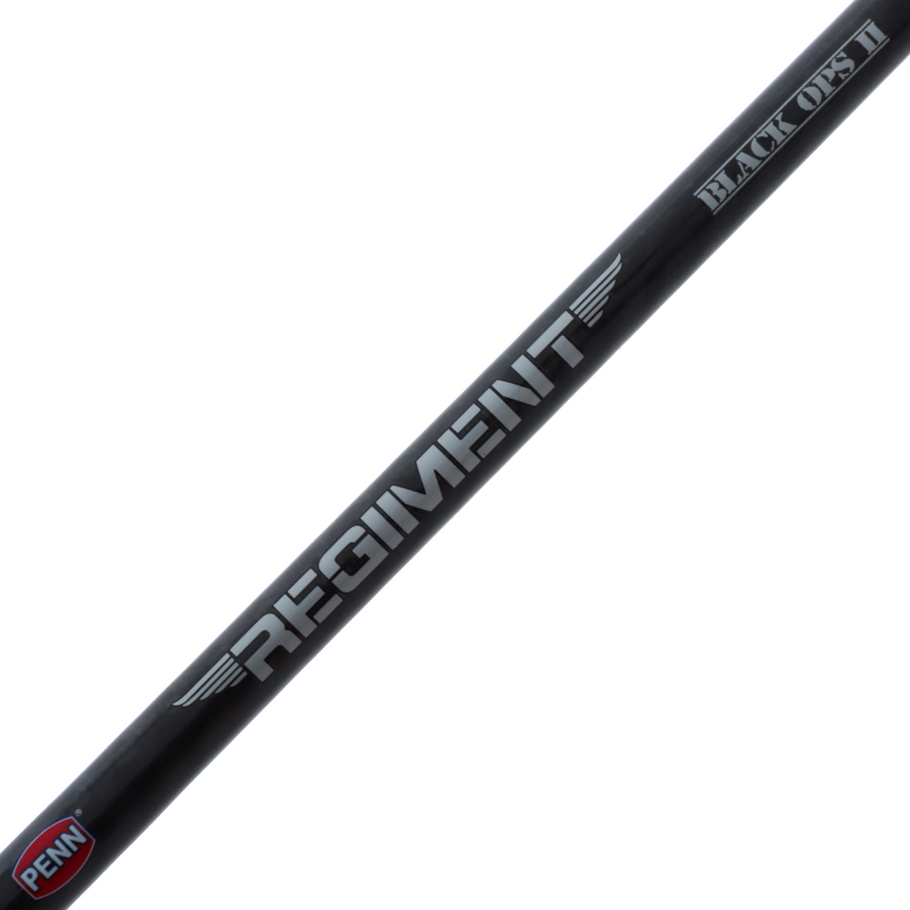 PENN Regiment Black Ops II SP762M Spin Soft Bait Rod 7ft 6in 6-10kg 2pc PENN Regiment Black Ops II SP762M Spin Soft Bait Rod 7ft 6in 6-10kg 2pc