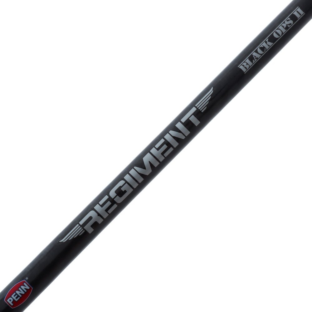 PENN Battle 4000 Regiment Black Ops Soft Bait Combo 7ft 6in 10kg 2pc