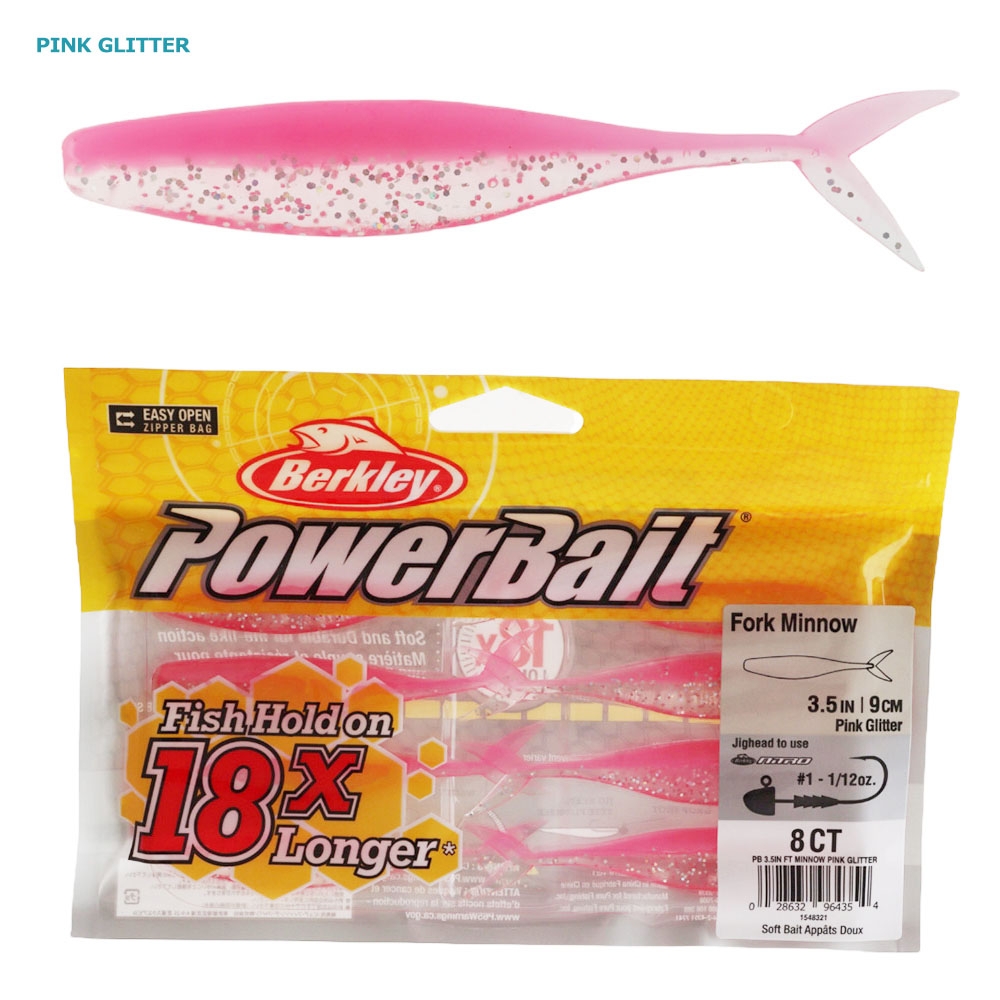 Berkley Powerbait Forktail Minnow Soft Bait 9cm