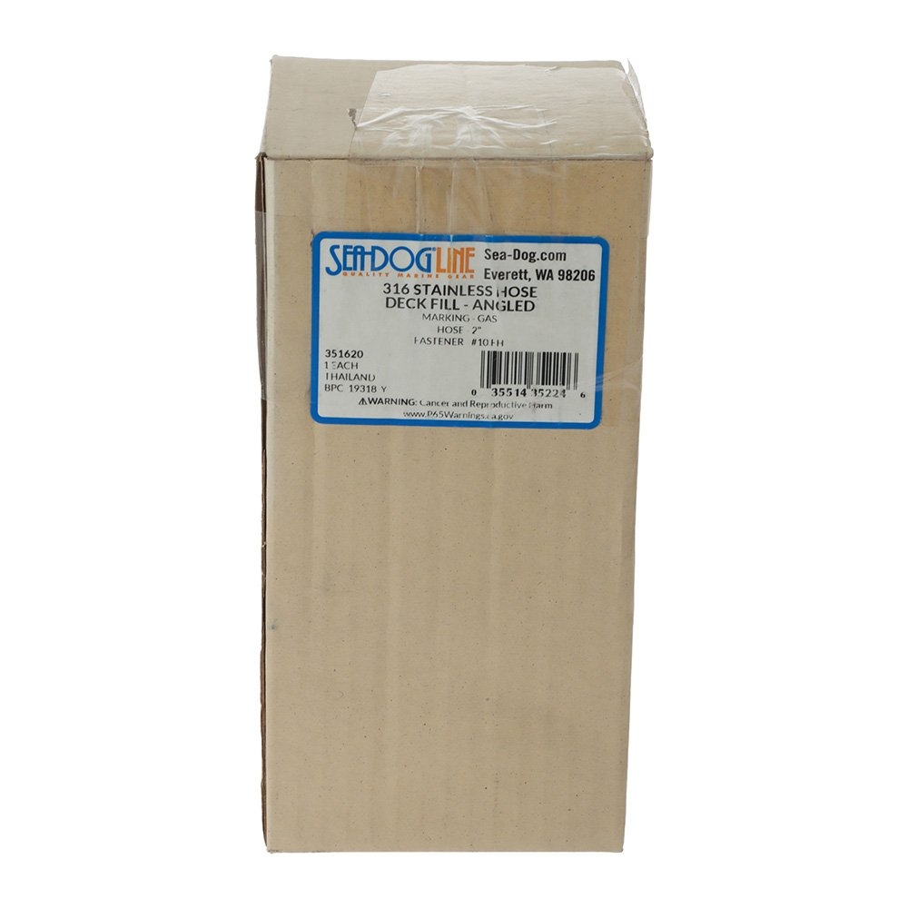 Sea-Dog Stainless Steel Angled Hose Deck Fill