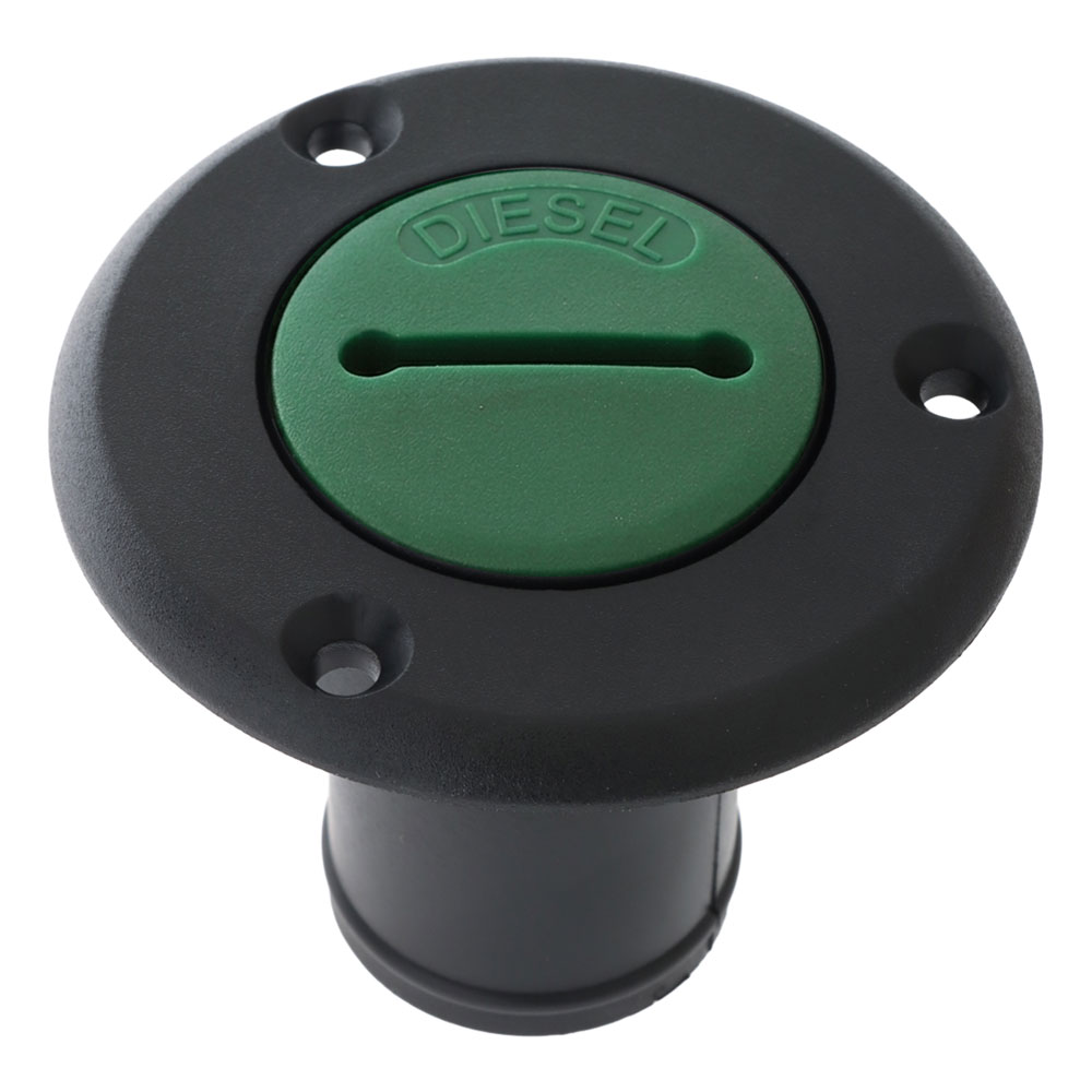 Sea-Dog Fibreglass Nylon Hose Deck Fill Green - Diesel