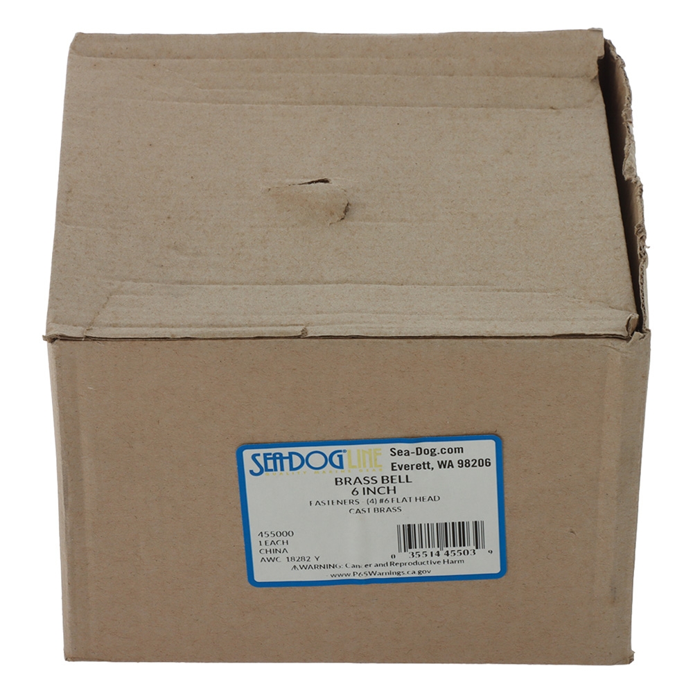 Sea-Dog Brass Bell 6 Inch