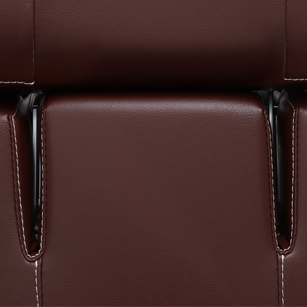 V-Quipment Seaman Helm Seat with Flip-Up Squab Mahogany Brown