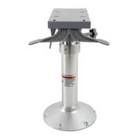 V-Quipment Gas-Adjustable Seat Pedestal with Slide 560-800mm Thumbnail V-Quipment Gas-Adjustable Seat Pedestal with Slide 560-800mm