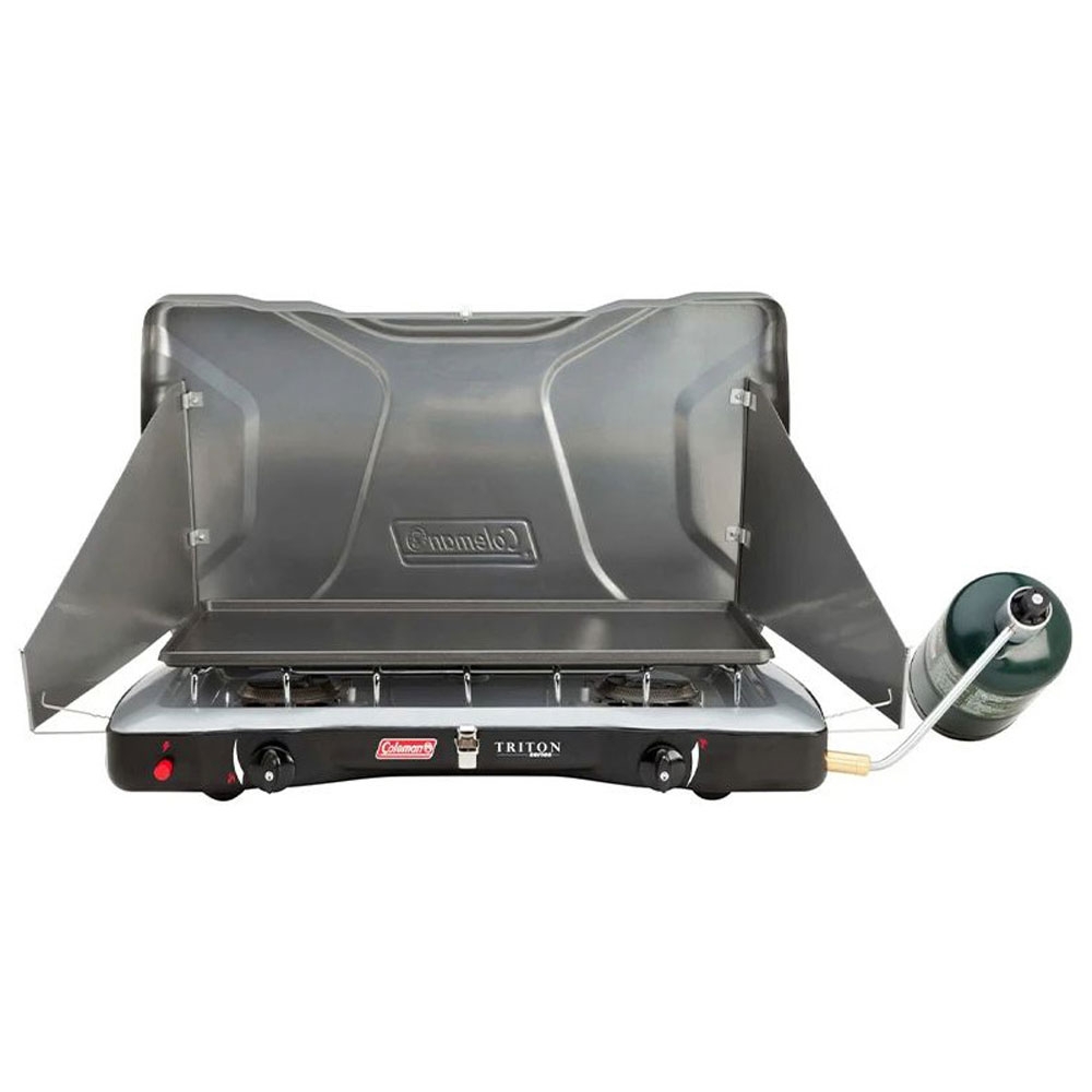 Coleman Triton 2 Burner EI Stove with Hose