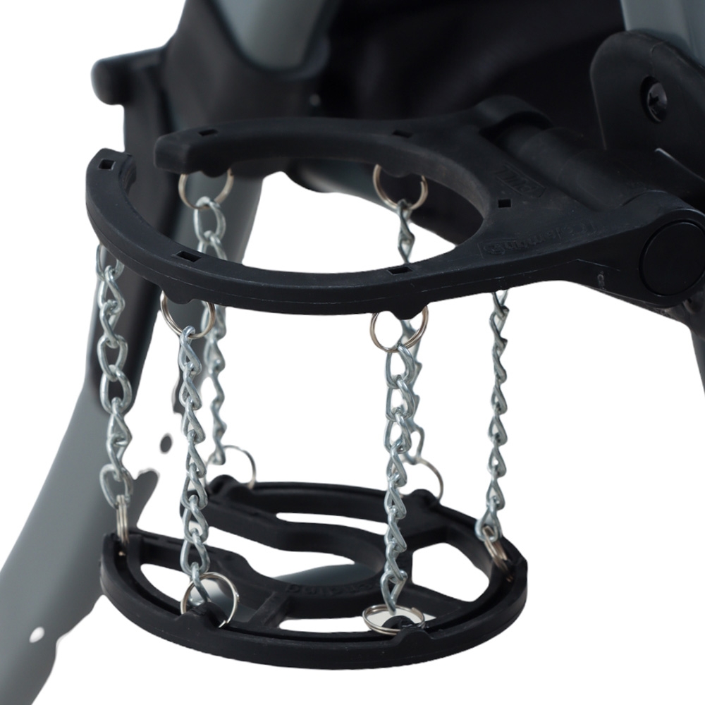 Coleman 5 Position Padded Chair Black