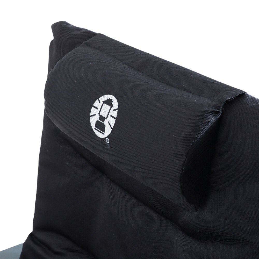 Coleman 5 Position Padded Chair Black