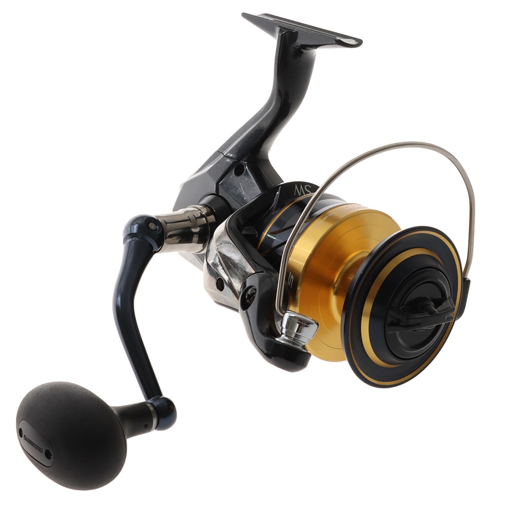 Shimano Spheros SWA 14000XG Extraction Topwater Spin Combo with Braid 8ft 2in PE6-8 2pc