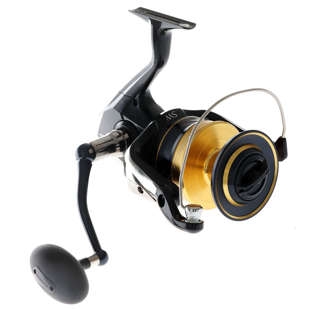 Shimano Spheros SWA 20000PG Blackout Drone / Land Based Game Spin Combo 8ft 50-80lb 2pc