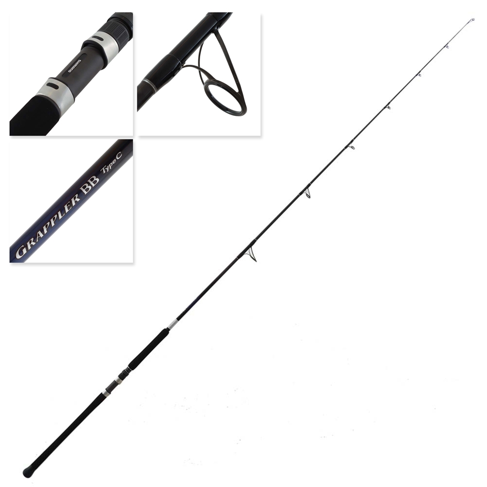 Shimano Grappler BB Type C Heavy Topwater Rod 8ft 2in PE8 150g 2pc