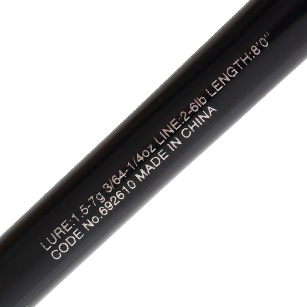 Shimano Zodias 280UL Ultra Light Spinning Rod 8ft 2-6lb 2pc