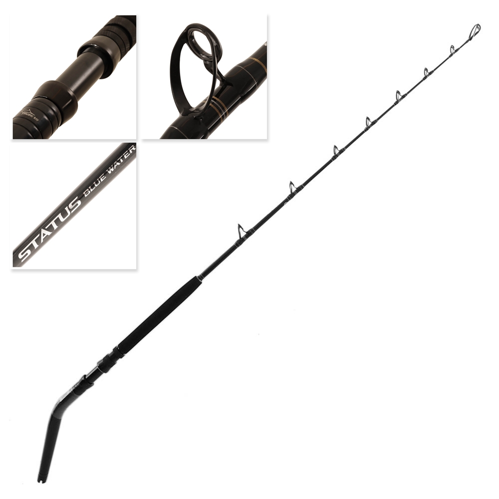 Shimano Status Blue Water Bent Butt DDM Game Rod 5ft 10in 24kg 2pc